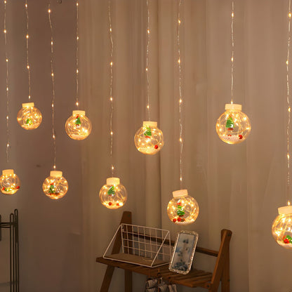 MotionGlobe™ LED Christmas Curtain Lights